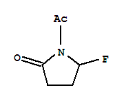 (9ci)-1-乙酰基-5-氟-2-吡咯烷酮结构式_246181-62-4结构式