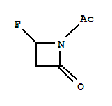(9ci)-1-乙酰基-4-氟-2-氮杂啶酮结构式_246181-66-8结构式