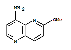 4-氨基-6-甲氧基-[1,5]萘啶结构式_249889-69-8结构式