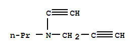 (9ci)-n-乙炔-n-丙基-2-丙炔-1-胺结构式_249925-60-8结构式