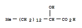 (+/-)-2-Hydroxypentadecanoic acid Structure,2507-54-2Structure