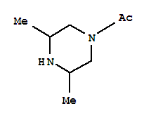 (9ci)-1-乙酰基-3,5-二甲基-哌嗪结构式_250739-61-8结构式