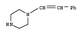 (9ci)-1-(2-苯基乙烯)-哌嗪结构式_251369-16-1结构式