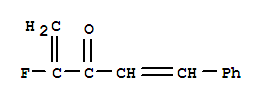 4-氟-1-苯基-1,4-戊二烯-3-酮结构式_251633-66-6结构式