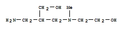 (9ci)-3-氨基-2-[[(2-羟基乙基)甲基氨基]甲基]-1-丙醇结构式_251969-01-4结构式
