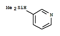 (9CI)-3-(二甲基甲硅烷基)-吡啶结构式_252974-70-2结构式