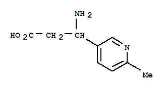 (9ci)--bta--氨基-6-甲基-3-吡啶丙酸结构式_252989-81-4结构式