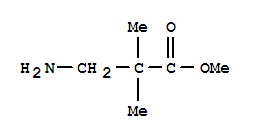Propanoic acid, 3-amino-2,2-dimethyl-, methyl ester Structure,25307-82-8Structure