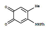 3,5-Cyclohexadiene-1,2-dione, 4-methyl-5-(phenylamino)-(9ci) Structure,253305-03-2Structure
