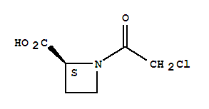 (2s)-(9ci)-1-(氯乙酰基)-2-氮杂丁烷羧酸结构式_255882-89-4结构式