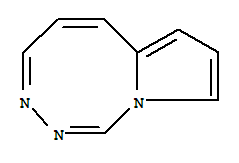 (9ci)-吡咯并[1,2-d][1,2,4]三吖辛因结构式_257284-55-2结构式