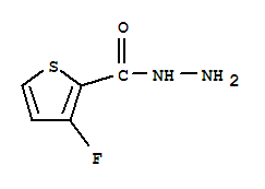 2-Thiophenecarboxylicacid,3-fluoro-,hydrazide(9ci) Structure,258522-49-5Structure