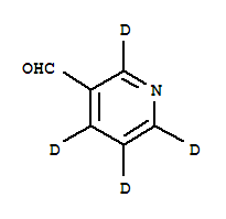 3-吡啶羧醛-d4结构式_258854-80-7结构式