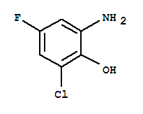2-氨基-6-氯-4-氟-苯酚结构式_260253-17-6结构式
