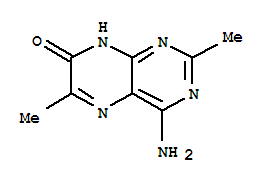 7(1H)-pteridinone,4-amino-2,6-dimethyl-(9ci) Structure,260444-94-8Structure
