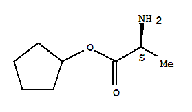 (9ci)-环戊基酯L-丙氨酸结构式_261909-88-0结构式