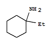 1-氨基-1-乙基环己烷结构式_2626-60-0结构式