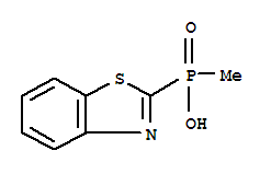 (9ci)-2-苯并噻唑甲基-次膦酸结构式_262603-85-0结构式