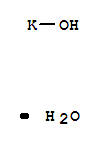 一水水合物氢氧化钾结构式_26288-25-5结构式