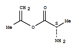 (9ci)-1-甲基-L-丙氨酸乙烯酯结构式_263013-32-7结构式