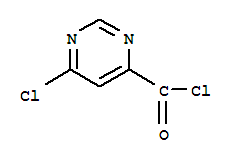 (9ci)-6-氯-4-嘧啶羰酰氯结构式_263270-52-6结构式