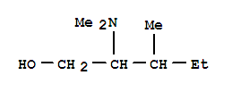 (9ci)-2-(二甲基氨基)-3-甲基-1-戊醇结构式_263847-41-2结构式