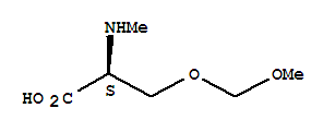 (9ci)-o-(甲氧基甲基)-n-甲基-L-丝氨酸结构式_267014-85-7结构式