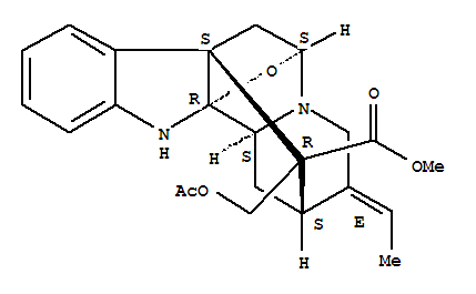 匹克拉林碱结构式_2671-32-1结构式