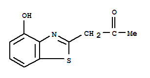 (8ci)-1-(4-羟基-2-苯并噻唑)-2-丙酮结构式_26749-63-3结构式