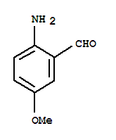 2-氨基-5-甲氧基苯甲醛结构式_26831-52-7结构式