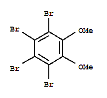 1,2,3,4-四溴-5,6-二甲氧基苯结构式_26884-57-1结构式