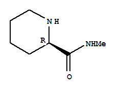 (2r)-(9ci)-n-甲基-2-哌啶羧酰胺结构式_270258-76-9结构式