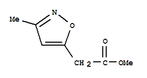 Methyl 2-(3-methylisoxazol-5-yl)acetate Structure,27349-40-2Structure