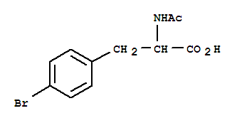乙酰基-4-溴-DL-苯基丙氨酸结构式_273730-59-9结构式