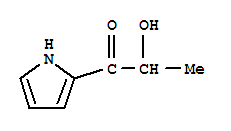 (8ci)-2-羟基-1-吡咯-2-基-1-丙酮结构式_27472-41-9结构式