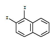 1,2-二碘萘结构式_27715-42-0结构式