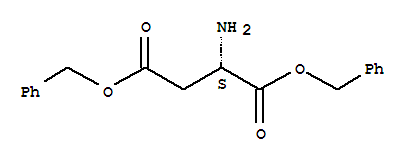 L-天冬氨酸二苄酯结构式_2791-79-9结构式