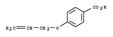 4-烯丙氧基-苯甲酸结构式_27914-60-9结构式