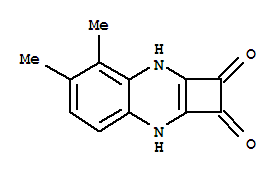 (9ci)-3,8-二氢-4,5-二甲基-环丁[b]喹噁啉-1,2-二酮结构式_282093-38-3结构式