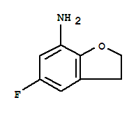 7-Benzofuranamine,5-fluoro-2,3-dihydro-(9ci) Structure,282547-31-3Structure