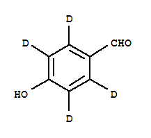 4-Hydroxybenzaldehyde-2,3,5,6-d4 Structure,284474-52-8Structure