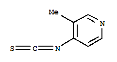 (9CI)-4-异硫代氰酰基-3-甲基-吡啶结构式_285125-09-9结构式