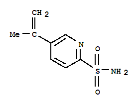 (9ci)-5-(1-甲基乙烯)-2-吡啶磺酰胺结构式_285135-64-0结构式