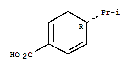 (4r)-(9ci)-4-(1-甲基乙基)-1,5-环己二烯-1-羧酸结构式_285142-15-6结构式