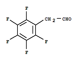 2-(全氟苯基)乙醛结构式_28520-18-5结构式