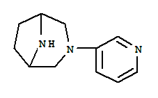 3,8-Diazabicyclo[3.2.1]octane,3-(3-pyridinyl)-(9ci) Structure,286944-38-5Structure