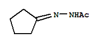 乙酸环戊基肼结构式_28766-48-5结构式