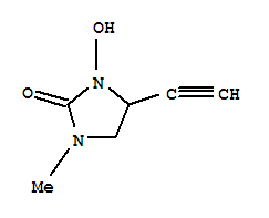 (9ci)-4-乙炔-3-羟基-1-甲基-2-咪唑啉酮结构式_288371-93-7结构式