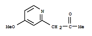 (9ci)-1-(4-甲氧基-2-吡啶)-2-丙酮结构式_289469-47-2结构式