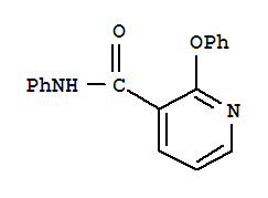 2-苯氧基-n-苯基-3-吡啶羧酰胺结构式_289500-13-6结构式